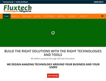 Tablet Screenshot of fluxtechng.com